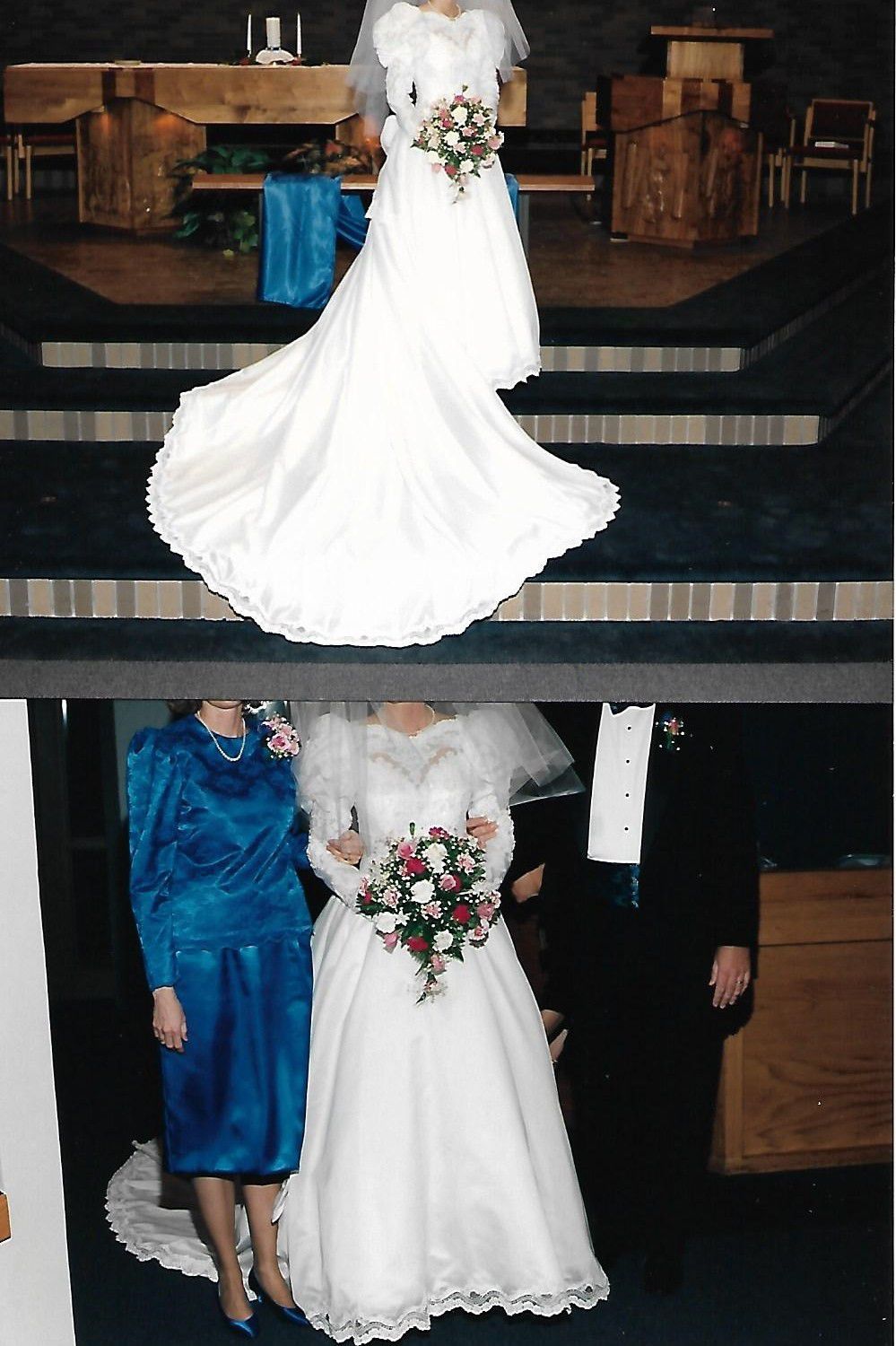 Wedding Dress Size 10 White