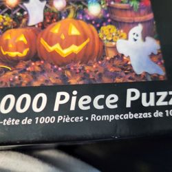 1000 piece jigsaw puzzle HALLOWEEN BARN DANCE