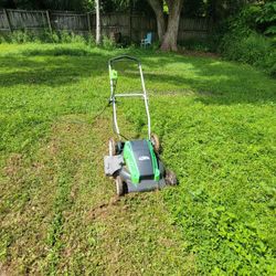 Green Work Lawnmower 