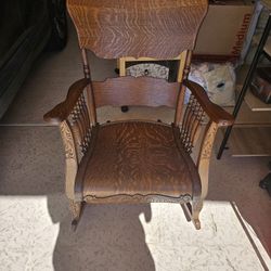 Oak Vintage Rocking Chair Mint