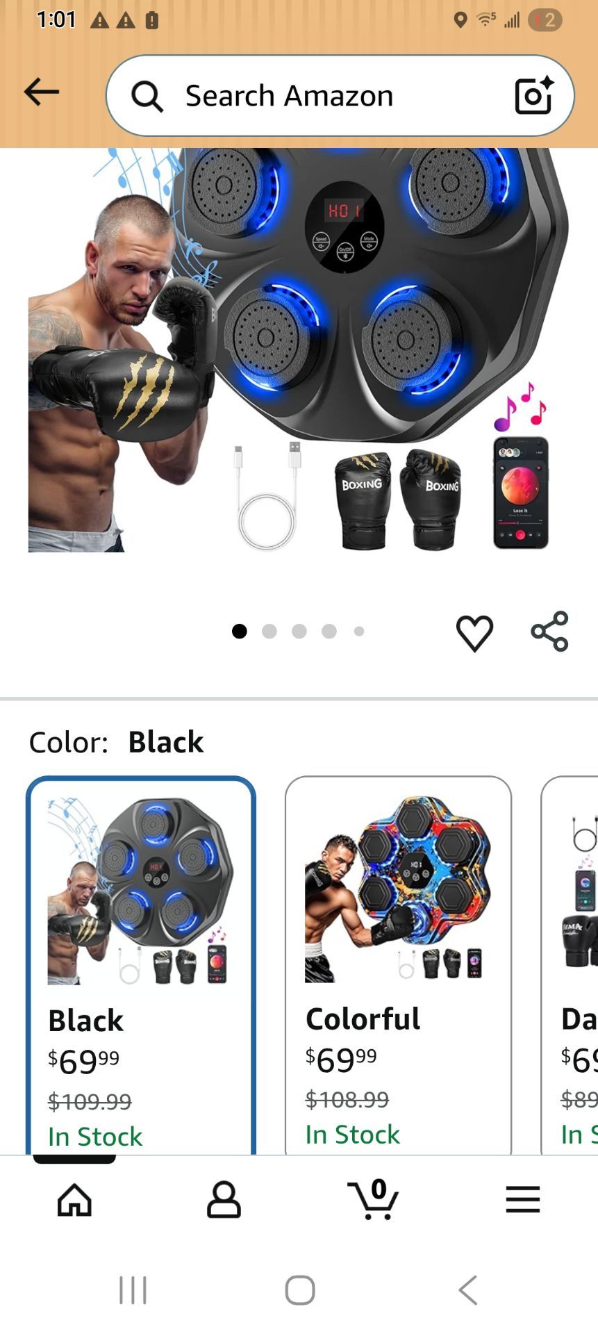 Music Boxing Machine