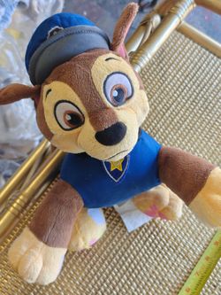 Nickelodeon Paw Patrol Chase plush stuffed animal