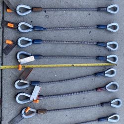 Certex Lifting Cable Rigging Truss Speakers Lights DJ Equipment $20 Each.