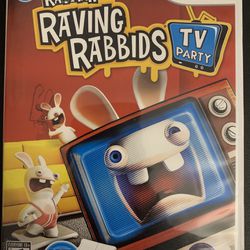 RAYMAN Raving Rabbids TV Party (Nintendo Wii + Wii U)