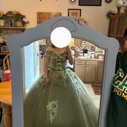 Sage Green Dress for Quinceanera Or Sweet 16