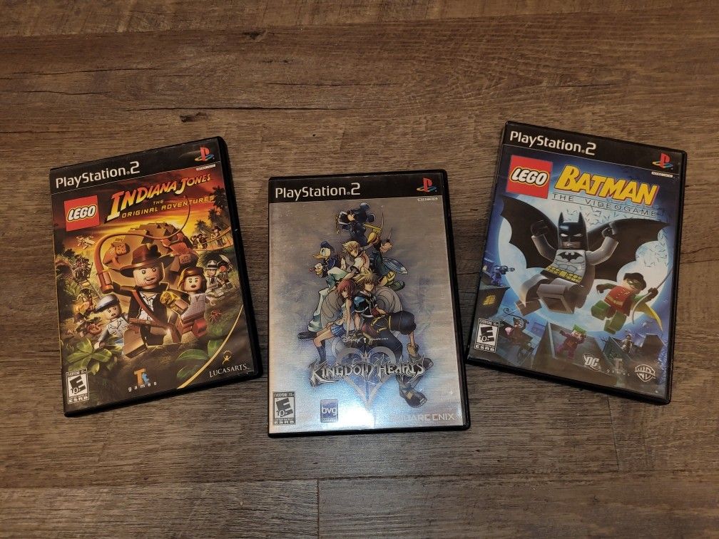 3 Playstation 2 Games