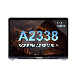Replacement Screen 13.3" for MacBook Pro 13-inch A2338 Retina 2020(M1) 2022(M2) Year (Model: EMC 3578 EMC 8162 MYD83 MYD92 MYDA2 MYDC2 MNEQ3 MNEP3 MNE