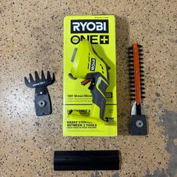 RYOBI ONE+ 18V Cordless Grass Shear and Shrubber Trimmer (Tool Only)