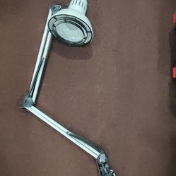 White Articulating Arm Task Lamp