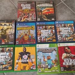 Xbox 360/Xbox One/PS4/PS2 Game Replacement Cases