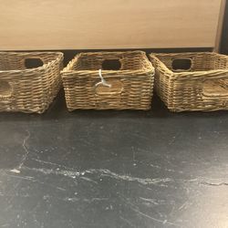 Storage Wicker Baskets 