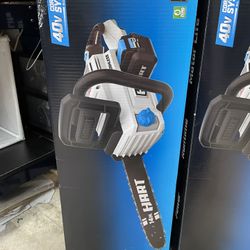 BLOW OUT SALE  Hart 40v Chain Saw 