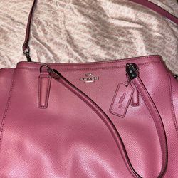 Pink Coach Bag Authentic
