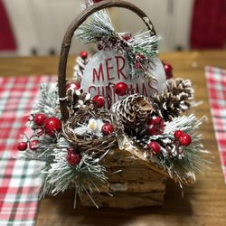 Handmade Christmas Birdhouse 