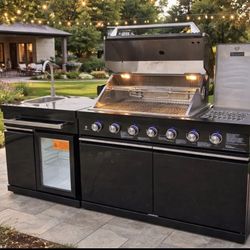 Brand New Patio Outdoor Bbq Island 