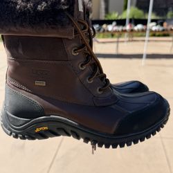 Ugg Womens 1123610-BCDB W ADIRONDACK BOOT III BURNT CEDAR / BLACK