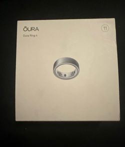 Oura Ring 4 Silver(size 11)