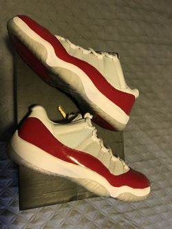 Jordan 11s low CHERRIES (SIZE 10.5)