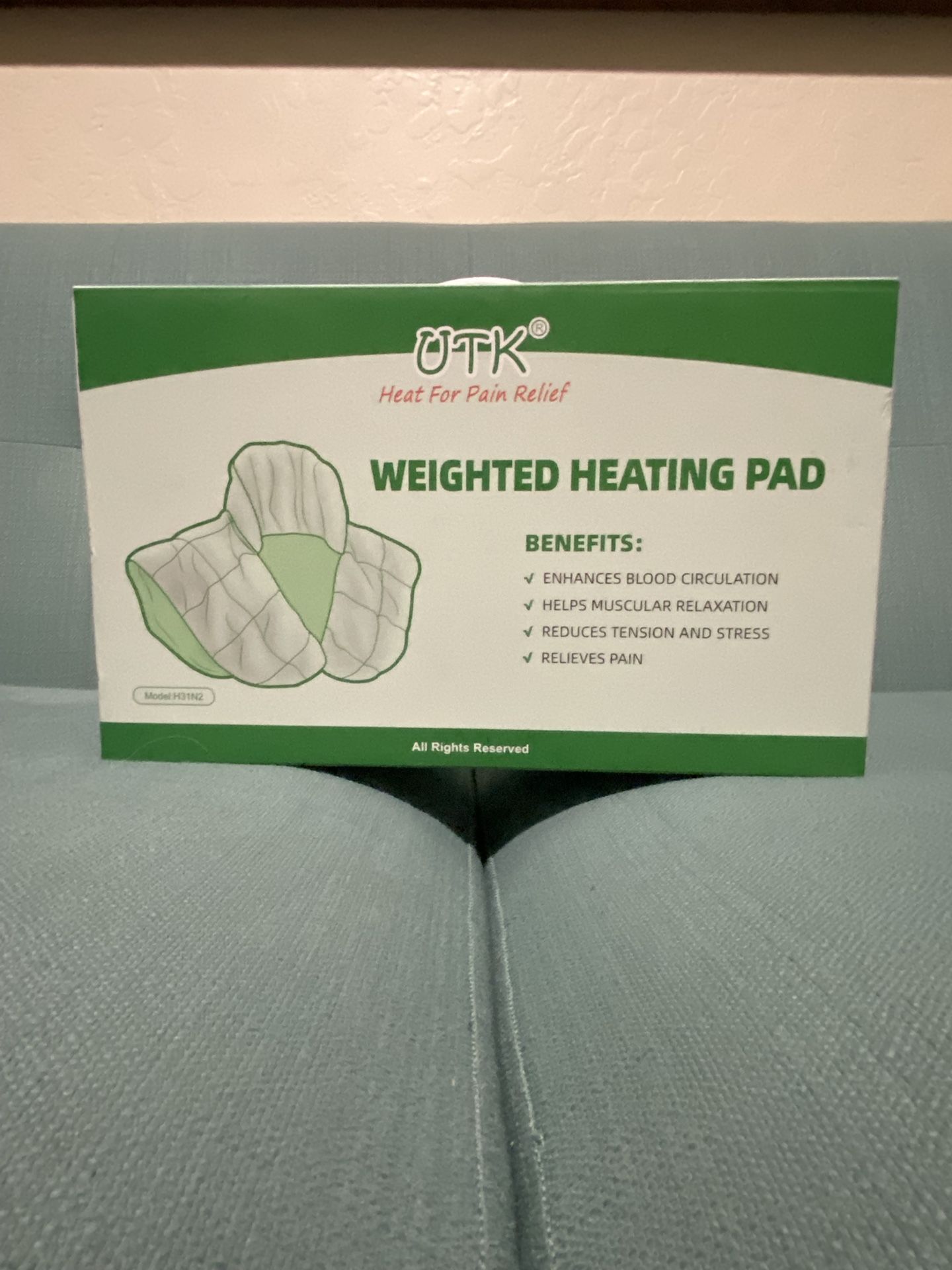 Nalax UTK Weighted Heating Pad