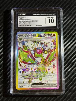 Flygon ex CGC 10 Gem Mint Pokémon Card