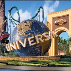   One Day 2 Parks  Orlando Universal Ticket 