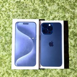 iPhone 15 Pro Max | 256GB | Blue Titanium | Factory Unlocked