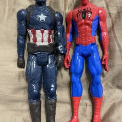 Spider-Man And Captain America 
