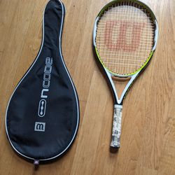Tennis Racket And Bag
