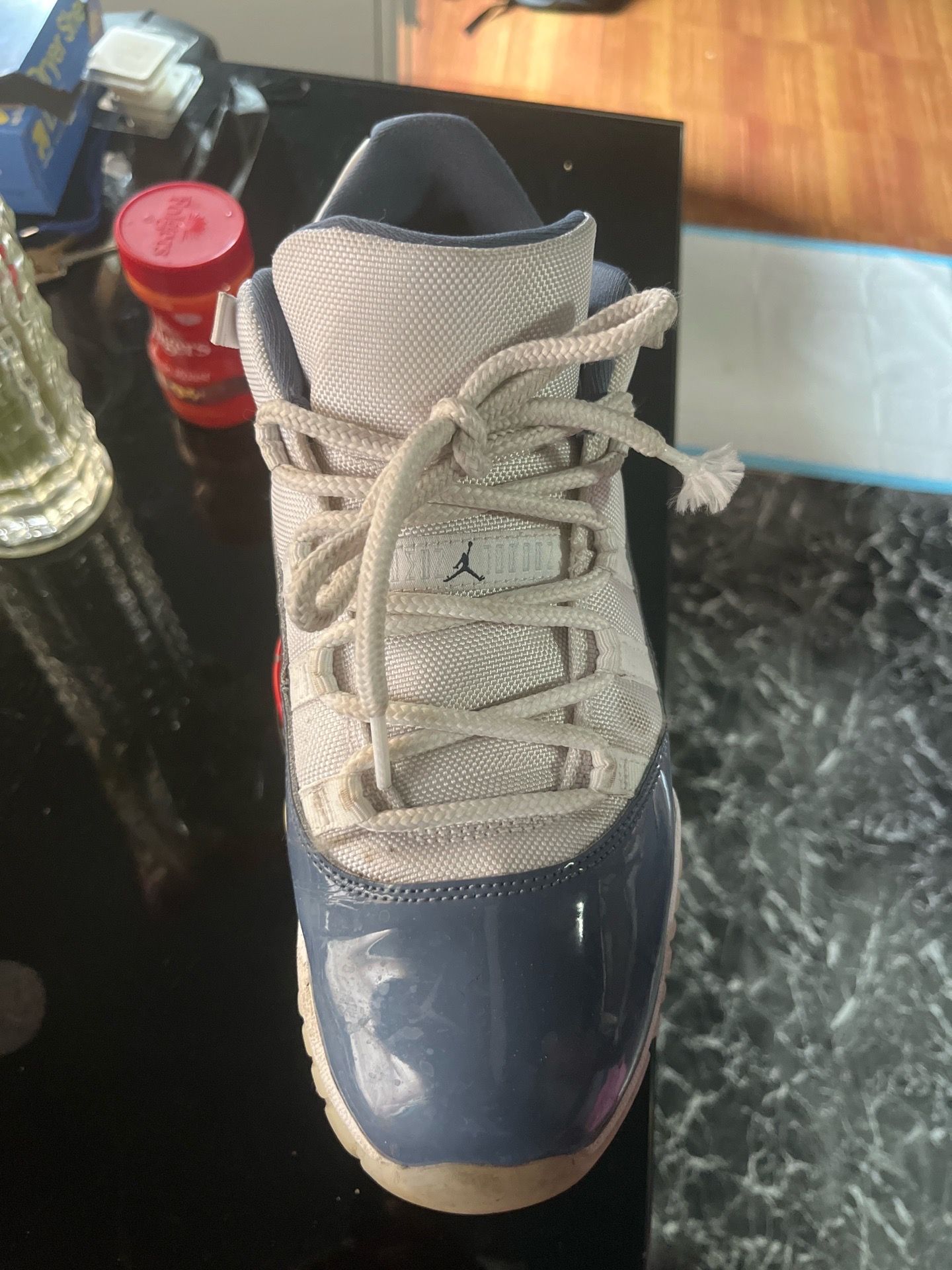 Air Jordan 11 "Concord" Low Top Sneakers