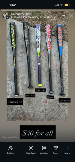 Baseball bats