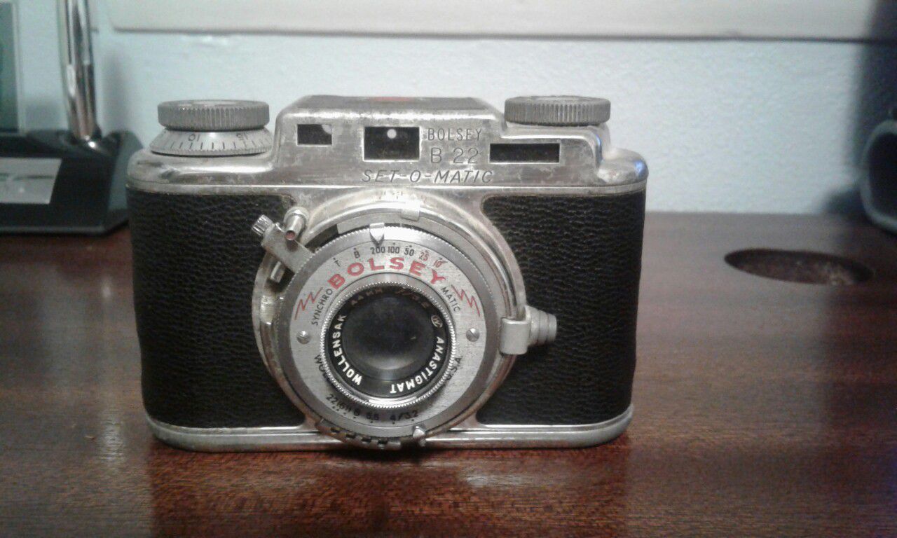 Vintage Camera and Light Meter