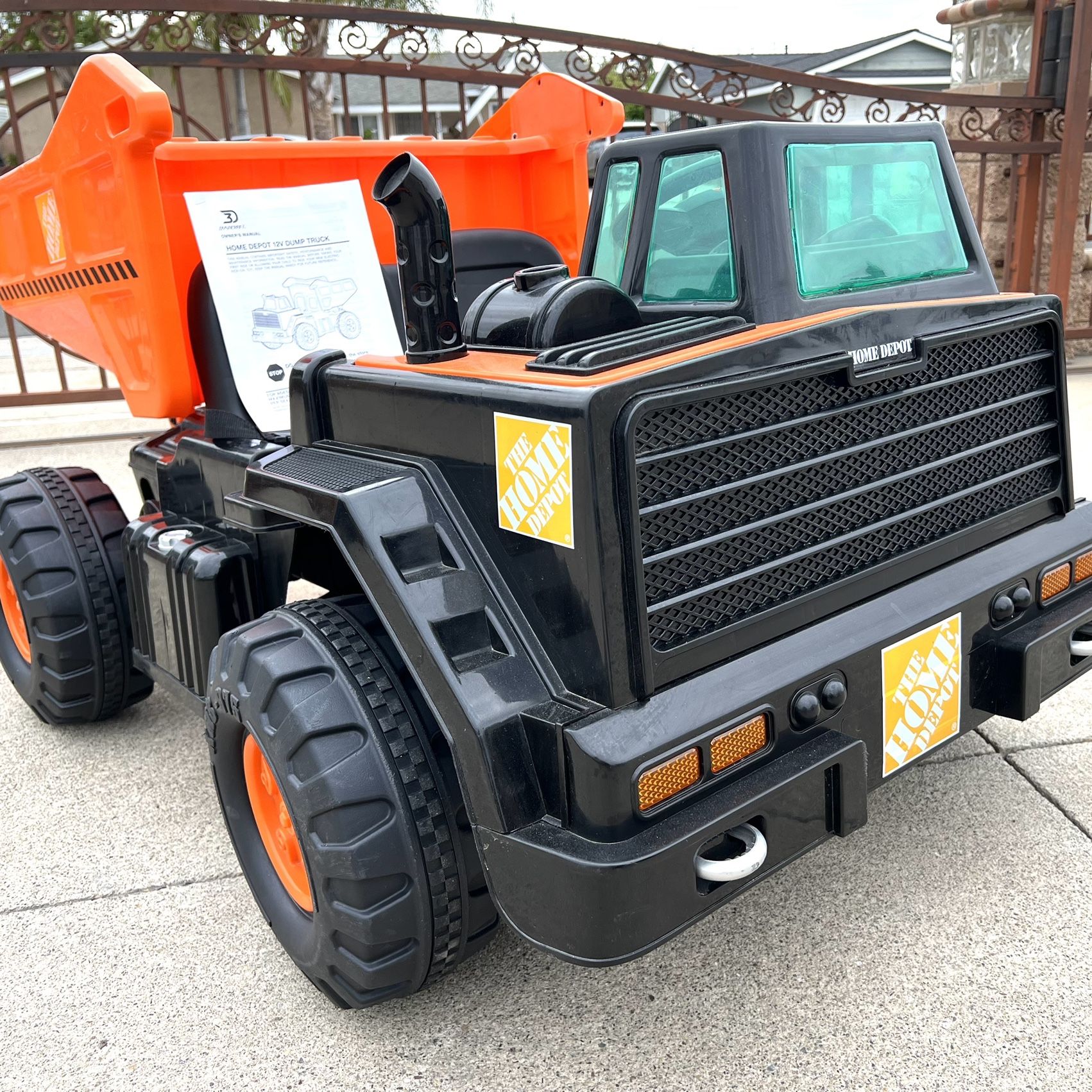 Power wheels dump sales truck home depot