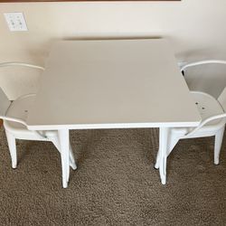 Kids Metal Activity Table 2 Chair Set/ Patio Set
