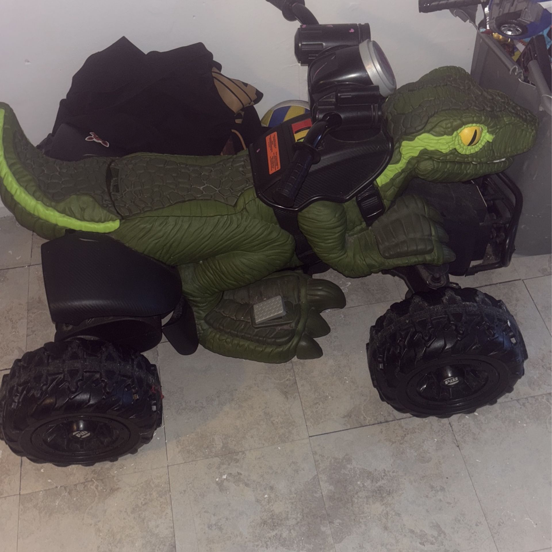 Dino Power Ride 4 Wheeler Atv