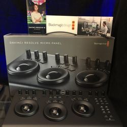 Blackmagic Design DaVinci Resolve Micro Panel with Resolve Studio Software