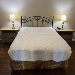 Bed Frame with Mattress