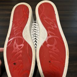 White Christian Louboutin High