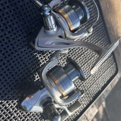 Shimano And Okuma Reels. 