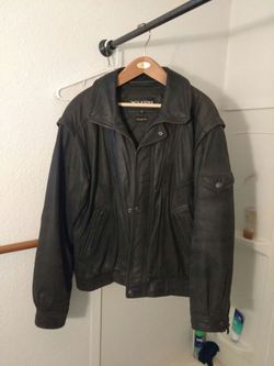Wilson leather biker jacket xlt