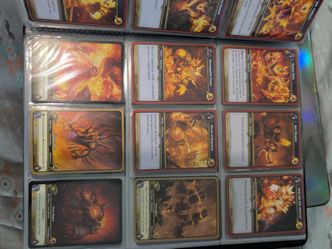 World of Warcraft tcg cards