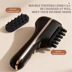 NEW Electric Scalp Massager Comb - Vibrating Head Care Device