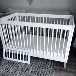 Crib With Mattress 
