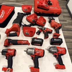 Milwaukee Fuel Brushless 18v Tools