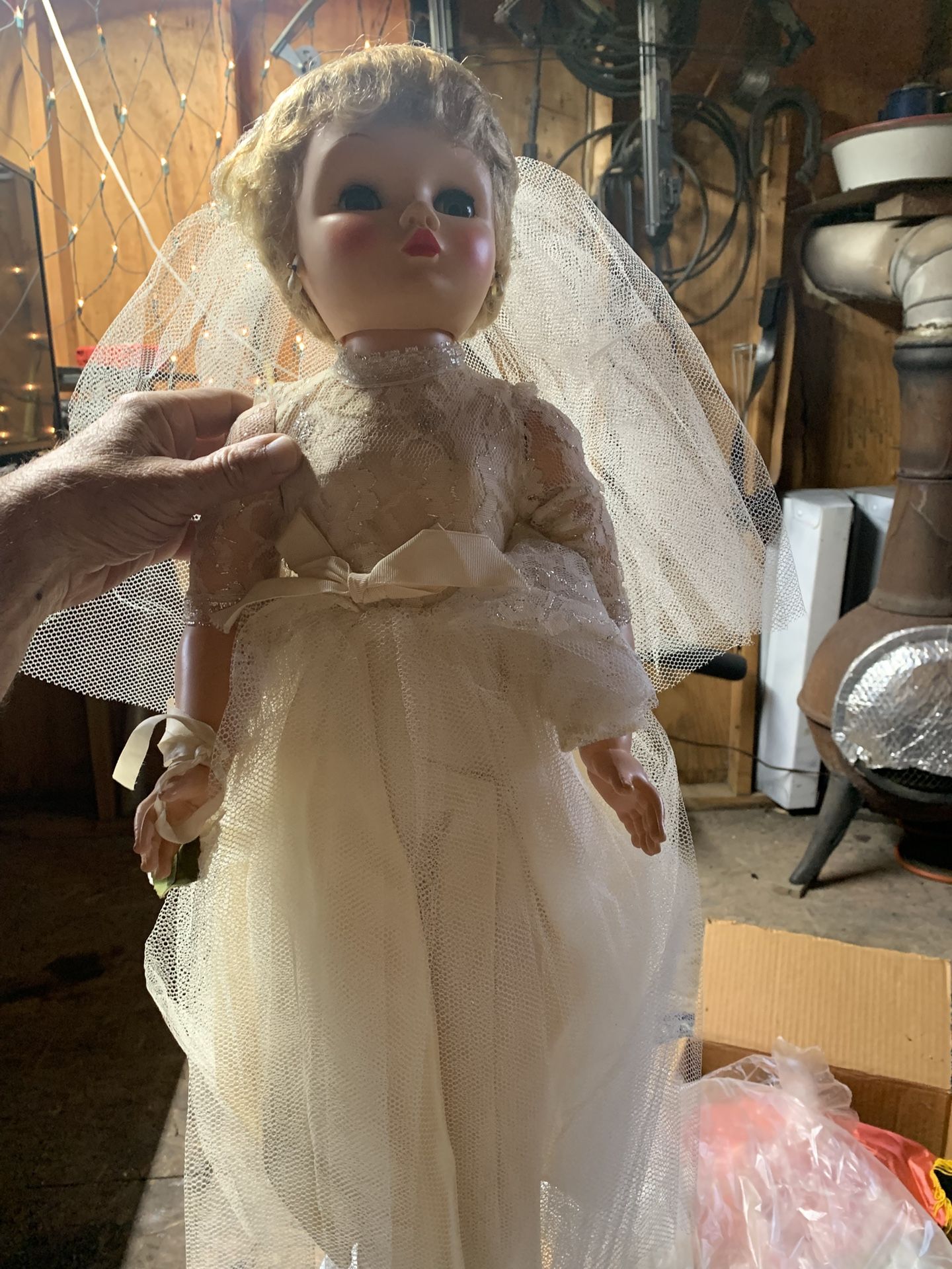 Antique Brides Doll