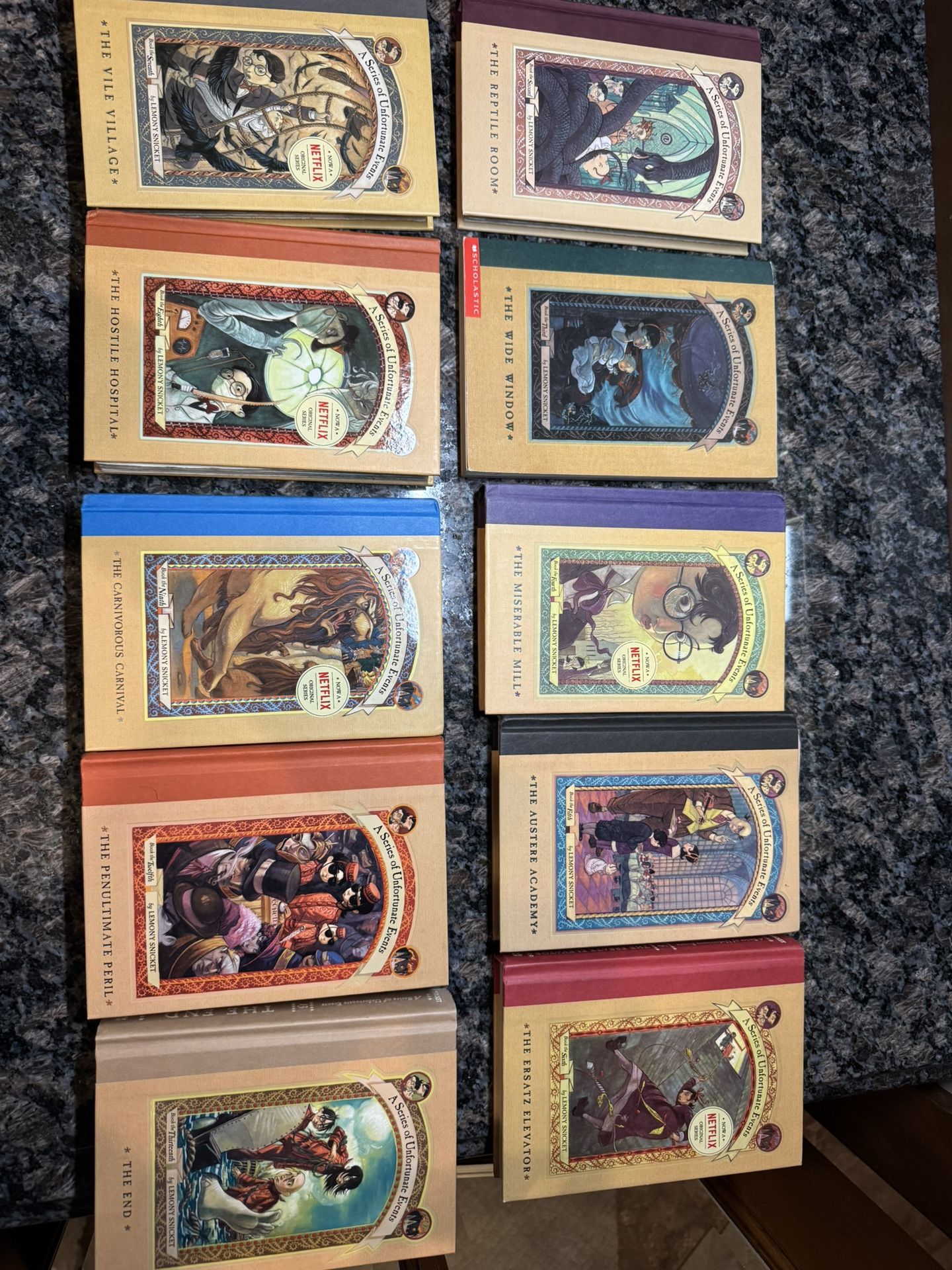 A Series Of Unfortunate Events Book Series