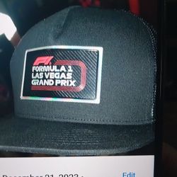 Brand New Las Vegas Anuguaral F1 SNAPBACK collector Hat