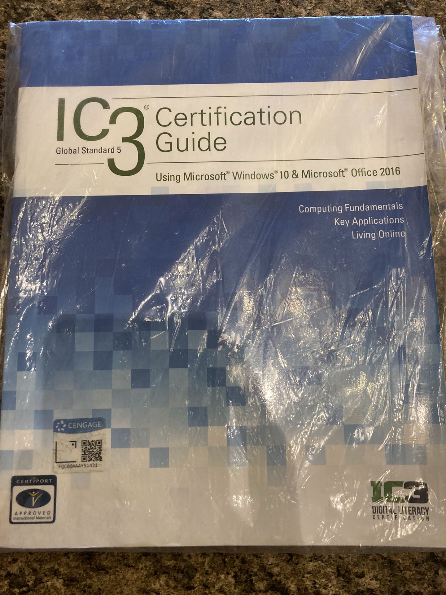 ic3 certification guide using microsoft windows 10 & microsoft office 2016