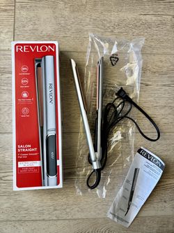 Brand New Revlon Salon Straight 1" Copper Smooth Flat Iron Hair Straightener