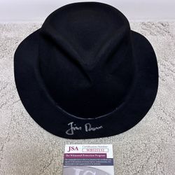 Jim Ross WWE/AEW Autographed Replica Cowboy Hat With COA