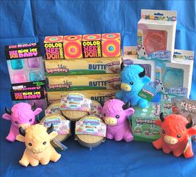 NeeDoh, Squeeezy, Gelli Gels, Dumplings. All Authentic. $10 Each